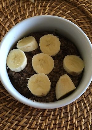 Una foto de Avena bañada en Cacao