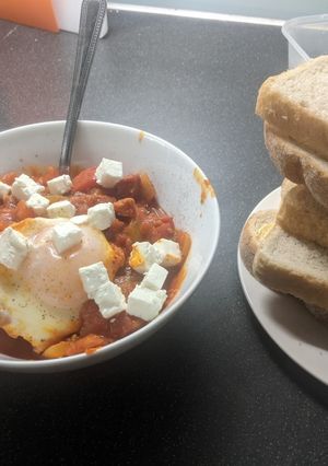 A picture of Shakshouka.