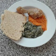 A picture of Tasty spinach.