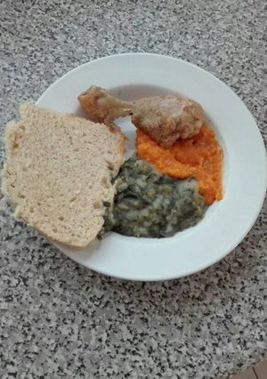 A picture of Tasty spinach.