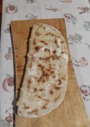 Foto di Calzoni veloci in padella con rape e salsiccia piccante 🌶