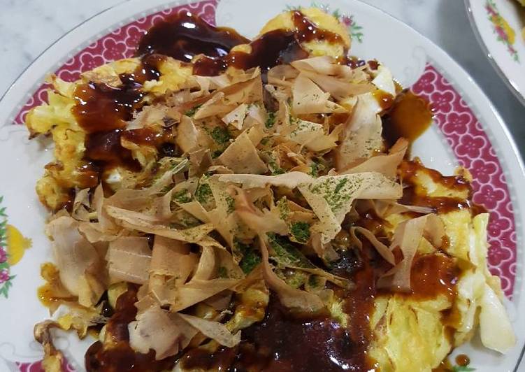 Resep Okonomiyaki Halal 🙏