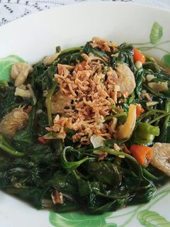 Foto resep Cah Kangkung Ebi Terasi