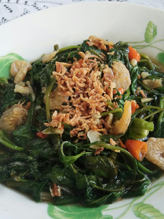 Foto resep Cah Kangkung Ebi Terasi