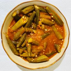 A picture of Stewed Okra.