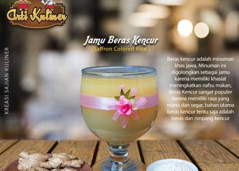 Masakan Populer Jamu beras kencur Ala Warteg