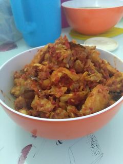 Foto resep Ayam suwir pedas