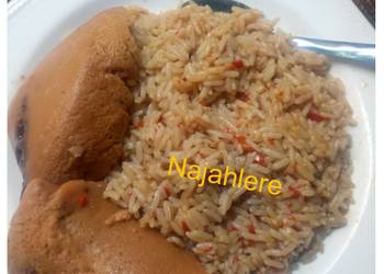 Easiest Way to Recipe Appetizing Jallof rice da moi moi