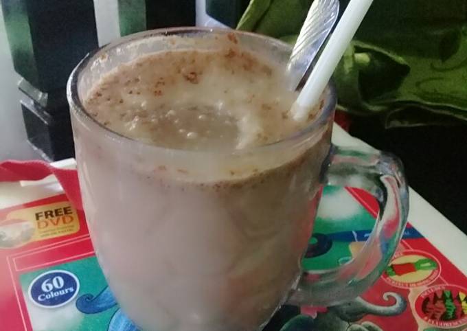 Es milo dgn butiran kres kress..nyoklat bngtt..nyes2..adem