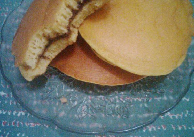 Resep Dorayaki simpel (no mixer), Sempurna