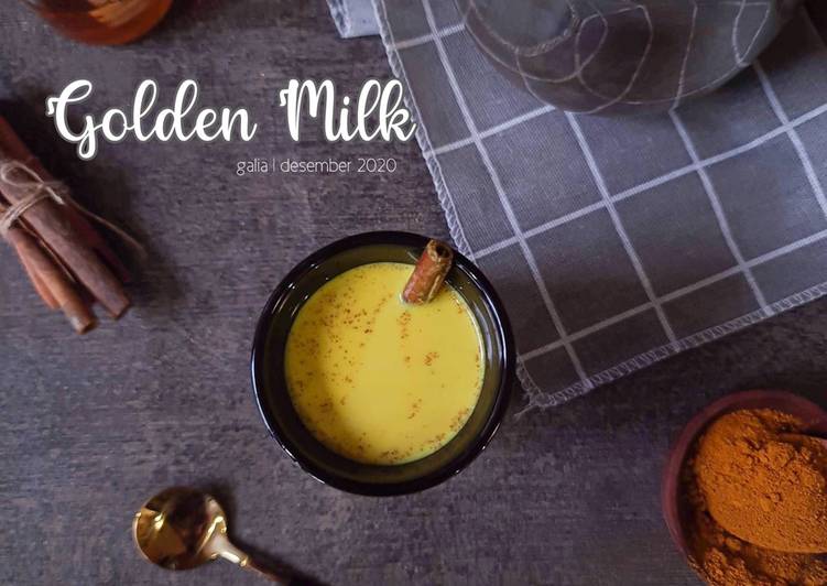 Cara Mudah Membuat Golden Milk yang Lezat Sekali