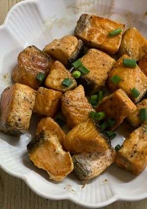 照燒鮭魚 的食譜成品照片