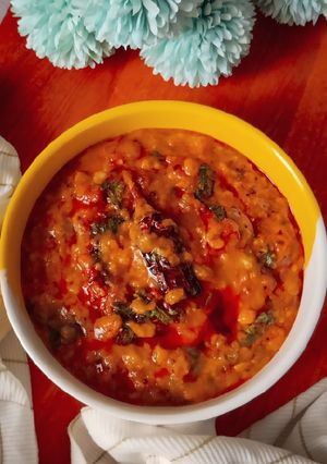 A picture of Dhaba Style Dal Tadka.