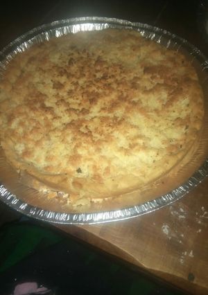 Una foto de Tarta de dulce de leche y coco