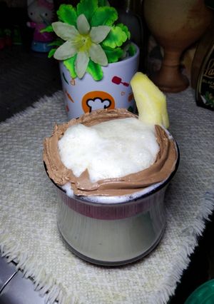 A picture of Choco Apple smoothie.