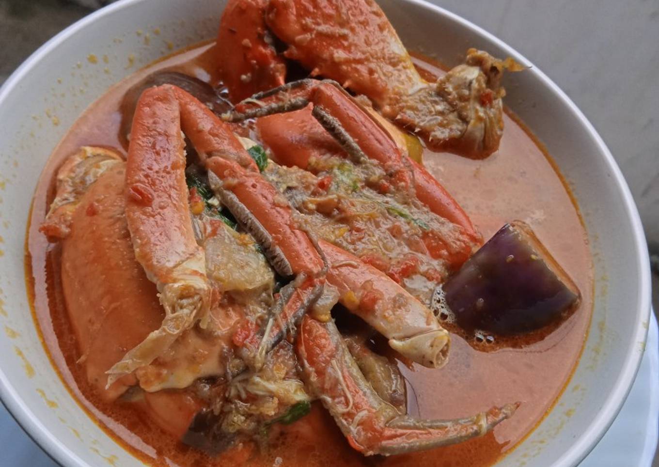 Kare kepiting pedas