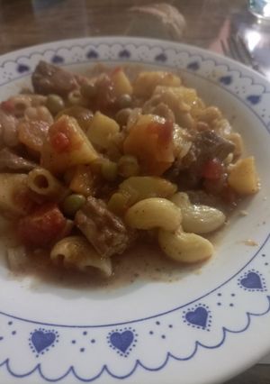 Una foto de Guisito de fideos