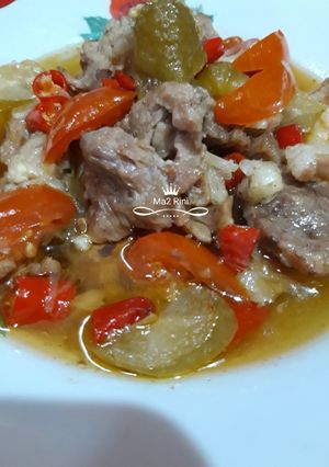 Foto resep ASEM-ASEM DAGING #FestivalResepAsia#Indonesia#Daging Sapi