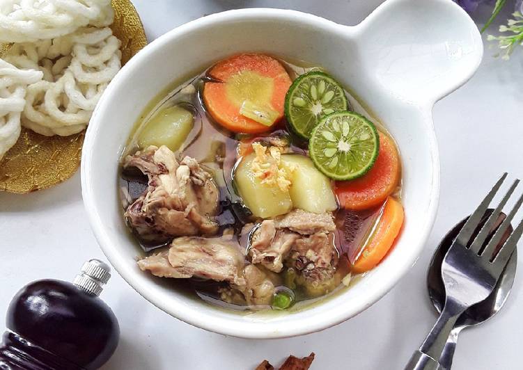 Cara Gampang Menyiapkan Sop Ayam Rempah Resep Mama Yang Menggugah Selera