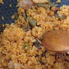 لوبیا پلو با مرغ 😋-レシピのメイン写真
