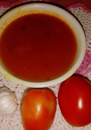 टमाटर लहसुन की मीठी चटनी(tamater lahsun ki meethi chutney recipe in hindi) रेसिपी मुख्य फोटो