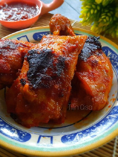 Foto resep Ayam Bakar Bumbu Merah Pedas Manis
