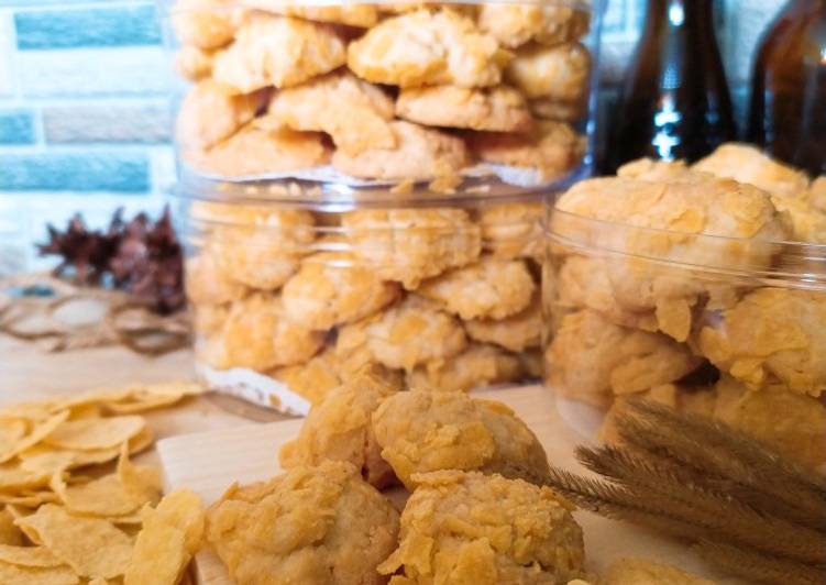 Langkah Mudah untuk Menyiapkan Cornflakes cookies, Bisa Manjain Lidah