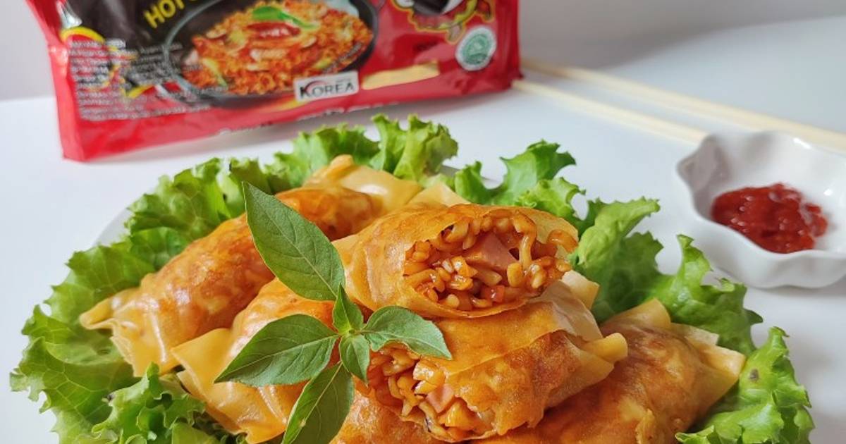 Resep Lumpia Mie Samyang Oleh Rahayu Sartika Br Sembiring Cookpad