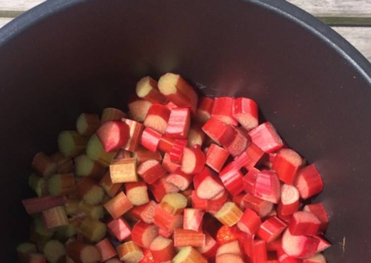 Easiest Way to Prepare Appetizing Rabarberfyld til macarons - Rimmers
Køkken