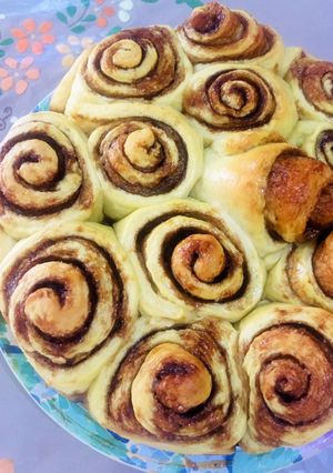Foto resep Eggless Cinnamon Roll [tanpa ulen]