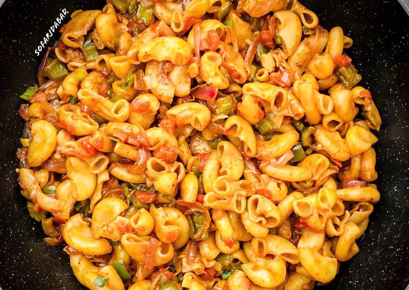 Indian style macaroni