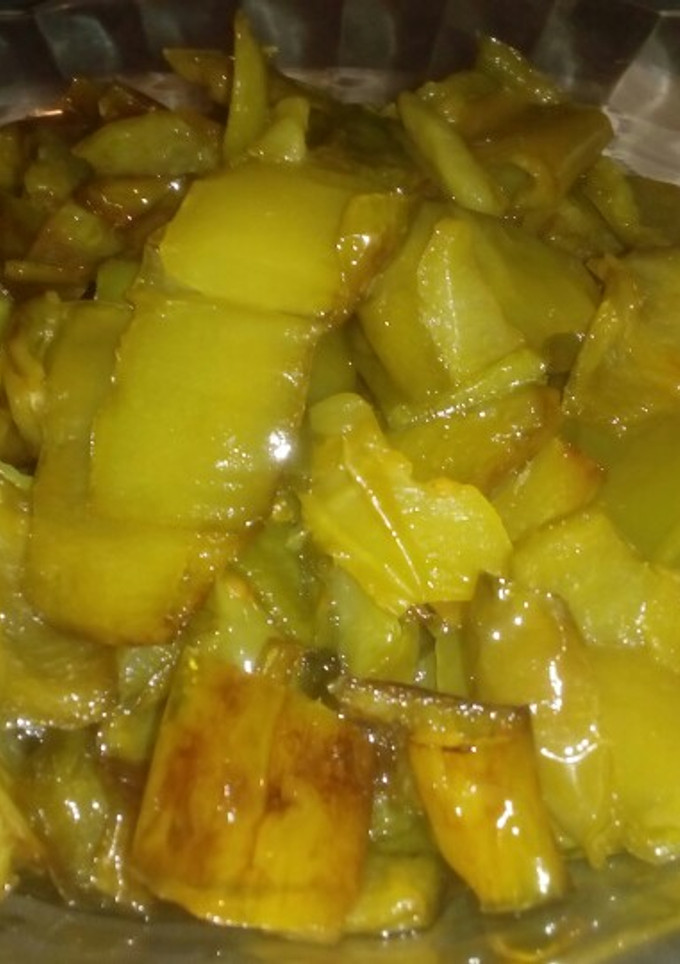 Una foto de Pimientos fritos Fácil