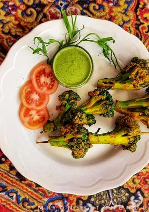 তন্দুরী ব্রকলি(tandoori broccoli recipe in Bengali) রেসিপির প্রধান ছবি