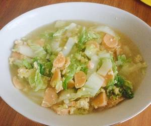 Resep Terbaik Sawi putih orak arik seafood Mantul Banget Resep Terbaik Sawi putih orak arik seafood Mantul Banget