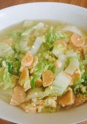 Foto resep Sawi putih orak arik seafood
