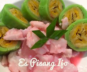 Cara Memasak Cepat Es Pisang Ijo Mantul Banget