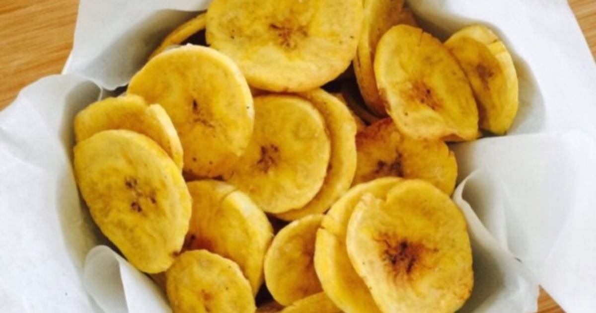 italiano Infrarrojo Remo Chips de Plátano al Horno Receta de Glory- Cookpad