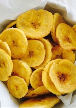 Una foto de Chips de Plátano al Horno