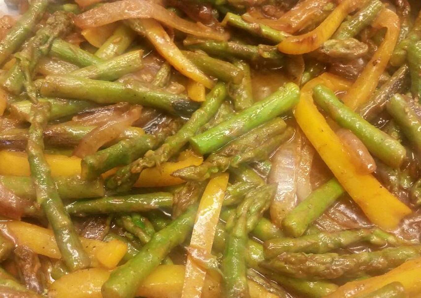 Coconut Marinated Asparagus 