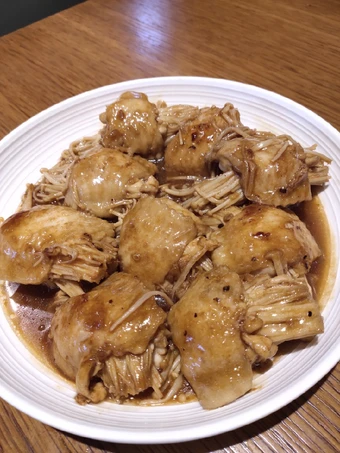 Recipe Chicken Wings Stuffed with Thread Mushroom the Delicious Really delicious