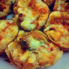 A picture of Pizza Puffs.