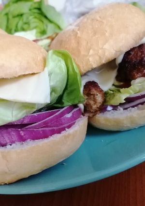Házi hamburger recept fotója