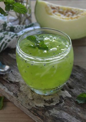 Foto resep Es Melon Serut
