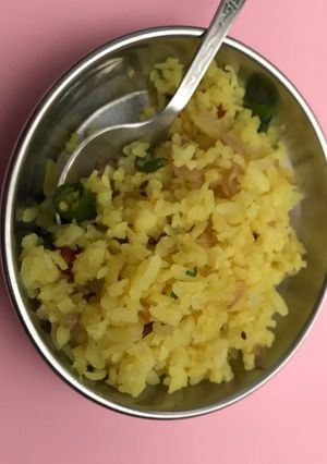 A picture of Poha.