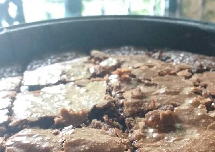 Recipe of Super Quick Homemade Simple chocolate brownies