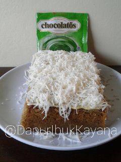 Foto resep 160 Brownies Kukus 'Chocolatos Matcha' No Mixer Takaran Sendok