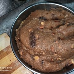 A picture of Atta Ka Halwa (Kadha Prasad).