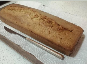 Foto de Bolo de Banana com Aveia e Mel