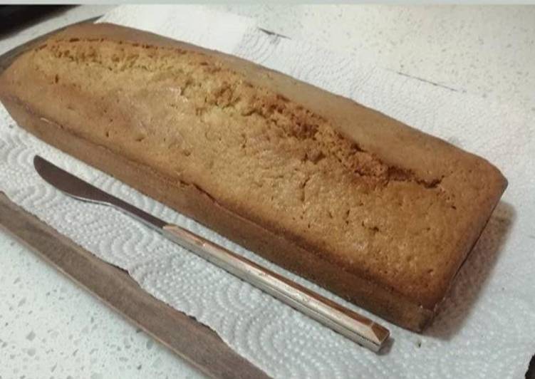 Bolo de Banana com Aveia e Mel
