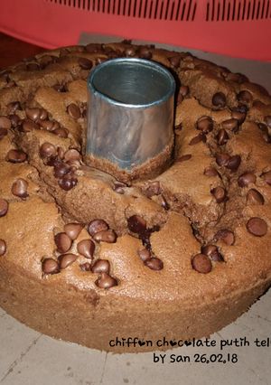 Foto resep Chiffon Chocolate Putih Telur